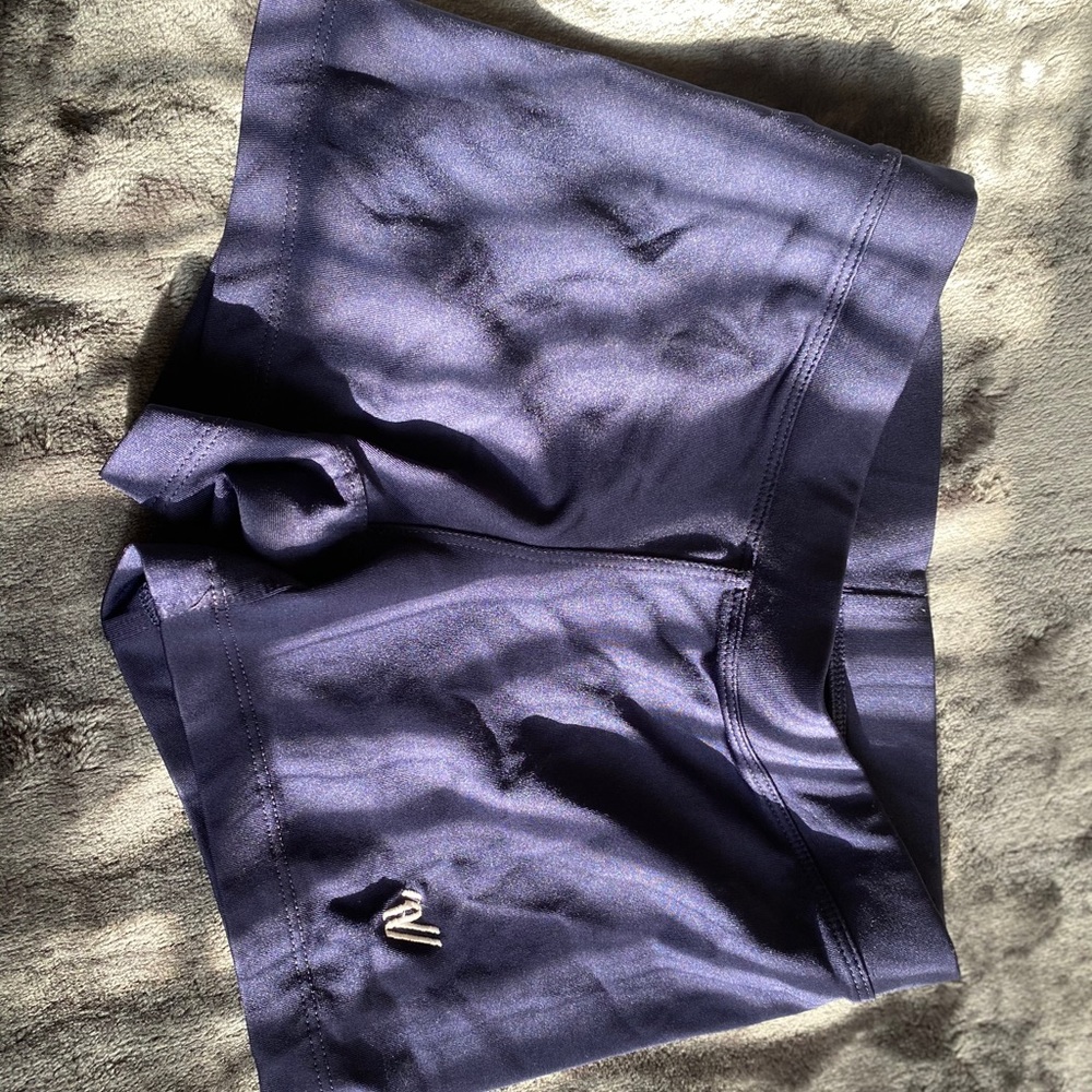 Dark blue varsity shorts